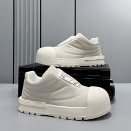 Sneakers Casual Plus Size 43 44 Mens Womens Designer Big-head Board Shoes Fashion Casual Leather Height Increased Platform Shoes