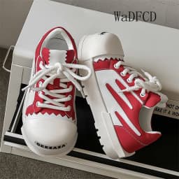 Sneakers Casual Plus Size 43 44 Mens Womens Designer Big-head Board Shoes Fashion Casual Leather Height Increased Platform Shoes