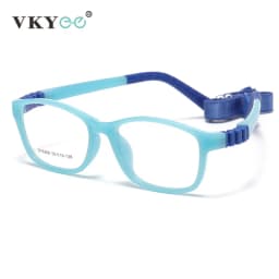VICKY Fashionable Detachable Frames Anti-Blue Light Glasses TR90 Children's Frames Customizable Prescription D18288