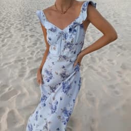 Summer Flower Printed Women's Sexy Low-cut Dress Sleeveless Backless Slim Sling Dresses 2026 Beach Vacation Lady Vestidos