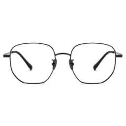 BCLEAR Unisex Titanium Eyeglasses Frame Ultralight Myopia Glasses Full Frame Comfortable Large Size Square Optical Glasses Frame