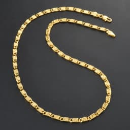 Classic Irregular 18k Gold Plated Copper Necklace New Fashion Pattern Dubai Link Chain for Women High-Quality Jewelry Gift