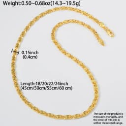 Classic Irregular 18k Gold Plated Copper Necklace New Fashion Pattern Dubai Link Chain for Women High-Quality Jewelry Gift