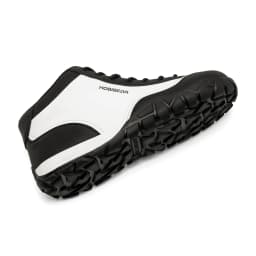 HOBIBEAR Mid-Top Hiking Boots Mens Womens Wide Width Trail Running Sneakers Outdoor Walking Non-Slip Ankle Shoes