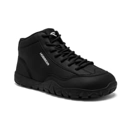 HOBIBEAR Mid-Top Hiking Boots Mens Womens Wide Width Trail Running Sneakers Outdoor Walking Non-Slip Ankle Shoes