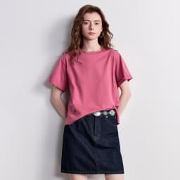 TOYOUTH Women's Cotton Dog Embroidery T-Shirt 2026 Summer New Asymmetric Short Sleeve Tee, Cute Animal Graphic