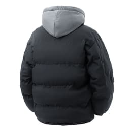 Men Parkas Thick Warm Winter Jacket Hooded Quilted Jacket Loose Fashion Casual Cotton-Padded Puffer Coat Autumn Winter Outwear