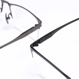 BCLEAR Titanium Glasses Frame Men Square Myopia Prescription Eyeglasses Frames Half Rim Optical Male Korean Eyewear New Style