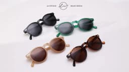LM Classic Round Polarized Sunglasses Women Men Tea Lens Outdoor Driving Shades Vintage Sun Glasses Unisex UV400 Gafas De Sol