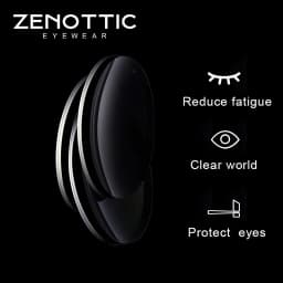ZENOTTC Resin Aspheric 1.56 1.61 1.67 Prescription Sunglasses Lenses Optical Myopia Polarized UV400 Sun Glasses Lens