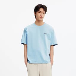 Semir Short Sleeve T-Shirt Men Round Neck Pure Cotton 2025 New Summer Style Top Versatile Fashionable Commuting Breathable