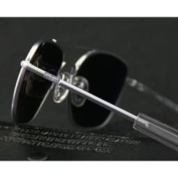 RE Sunglasses Man American Army Military Aviation Pilot Sun Glasses Glass Lens Woman Luxury Brand Vintage Metal Titanium Frame