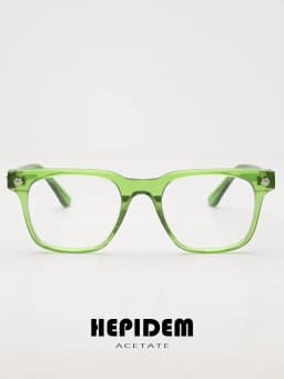 FONEX HEPIDEM Acetate Eyeglasses Frame Men Retro Chrome Glasses Women Brand Designer Square Japanese Handmade Spectacles CH 9395