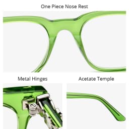FONEX HEPIDEM Acetate Eyeglasses Frame Men Retro Chrome Glasses Women Brand Designer Square Japanese Handmade Spectacles CH 9395