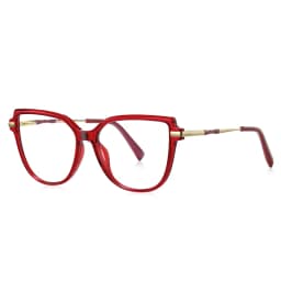 VICKY Stylish Large Frame Simple Geometric Design Anti-blue Light Reading Glasses Customized Prescription Available PFD2210