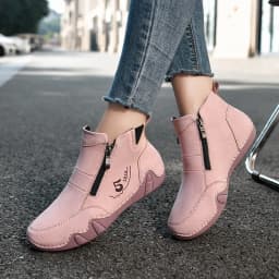New Spring Women Ankle Boots Outdoor Casual Walking Boots Fashion Comfortable Women's Shoes High Top Autumn Women's Sneakers