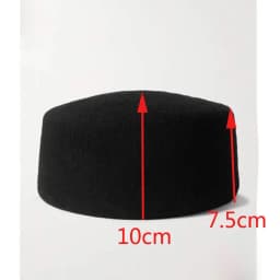 Retro Flight Attendant Ball Hat Women's 100% Wool Felt Beret Party Charming Hat Wedding Cocktail Party Medicine Box Hat