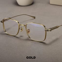 F·DRACON Ultra-light Business Men's Glasses Frame Square Pure Titanium Big Face Full Frame Optical Prescription Frame 80984