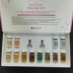 Stayve 8ml BB Cream Glow Booster Serum Starter Kit Natural Salmon DNA Whitening Moisturizing Foundation Care Skin