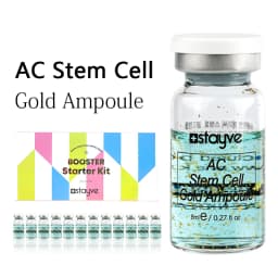 Stayve 8ml BB Cream Glow Booster Serum Starter Kit Natural Salmon DNA Whitening Moisturizing Foundation Care Skin