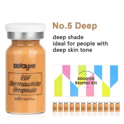 Stayve 8ml BB Cream Glow Booster Serum Starter Kit Natural Salmon DNA Whitening Moisturizing Foundation Care Skin