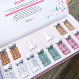 Stayve 8ml BB Cream Glow Booster Serum Starter Kit Natural Salmon DNA Whitening Moisturizing Foundation Care Skin