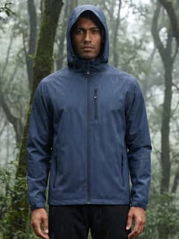 Windbreaker Men Outdoor Jacket Mountaineering Travel Waterproof Hooded Jacket Sports Running Coat Thin Outwear