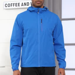 Windbreaker Men Outdoor Jacket Mountaineering Travel Waterproof Hooded Jacket Sports Running Coat Thin Outwear