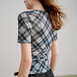 TOYOUTH Women T-Shirts 2026 Spring New Mesh Silky Printed Short Sleeve Hot Girl Style Tops