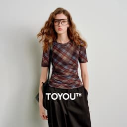 TOYOUTH Women T-Shirts 2026 Spring New Mesh Silky Printed Short Sleeve Hot Girl Style Tops