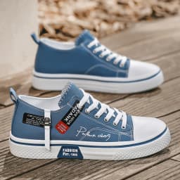 Men's Plus Size Casual Canvas Shoes Summer Soft-Sole Non-Slip Outdoor Walking Shoes Fashion Youth Sports Board Shoes Flat Shoes