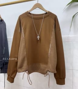 White Hoodie Women Long Sleeve Drawstring Casual Sweatshirts