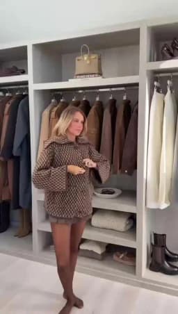 HH 2026 Spring Jacket For Women Loose Casual Knitted Cardigans Lapel Single Breasted Long Sleeve Sweater Coat High Street Tops