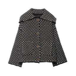 HH 2026 Spring Jacket For Women Loose Casual Knitted Cardigans Lapel Single Breasted Long Sleeve Sweater Coat High Street Tops