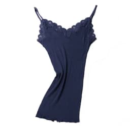 SuyaDream Women Lace Camis 70% Real Silk 30% Cotton Lace Camisoles Spandex Knits Soft Basic Shirt 2022 New Vest Solid Colors