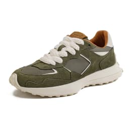 Maden Men's Casual Sports Jogging Sneakers Versatile Comfortable Breathable Shoes Rubber Sole Color-Blocked Shoes for Spring