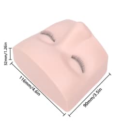 3 Layers Lashes Mannequin Head For Practice Lash Makeup Tool Extensions Eyelashes Grafting  Training Tools Makeup Practice Model