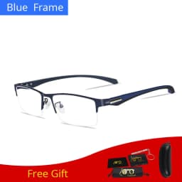 Photochromic Sunglasses Chameleon Lens Myopia Blue Light Blocking Men's Computer Glasses Game for Sight -0.50 -0.75 -175 -2.5-6