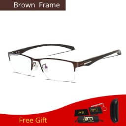 Photochromic Sunglasses Chameleon Lens Myopia Blue Light Blocking Men's Computer Glasses Game for Sight -0.50 -0.75 -175 -2.5-6