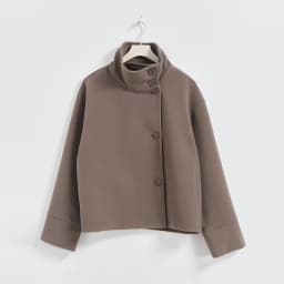 2026 Spring Stand Collar Short Jacket For Women Elegant New Long Sleeve Single Breasted Coat Elegant Lady Outerwear High Street