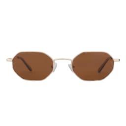 ZENOTTIC Retro Small Polygon Polarized Sunglasses Women Metal UV400 Sun Glasses Men Anti-Glare UV400 Goggles Driving Eyewear