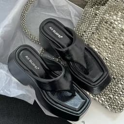 Pumps Flip Flops Slippers Shoes For Ladies New Female Footwear Platform Wedges Women Slippers Fashion Slides Heels  Shoes