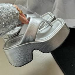 Pumps Flip Flops Slippers Shoes For Ladies New Female Footwear Platform Wedges Women Slippers Fashion Slides Heels  Shoes