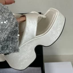 Pumps Flip Flops Slippers Shoes For Ladies New Female Footwear Platform Wedges Women Slippers Fashion Slides Heels  Shoes