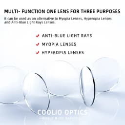 CLLOIO Progressive Multifocal Lenses 1.56 1.61 1.67 1.74 Anti Blue Light HD Bifocal Optical Prescription Myopia Hyperopia Lens
