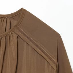 2027 Spring Autumn Women's Vintage Loose Oversized Ruffles Tierred Shirts Lady Elegant Black Brown O-neck Street Layered Blouses
