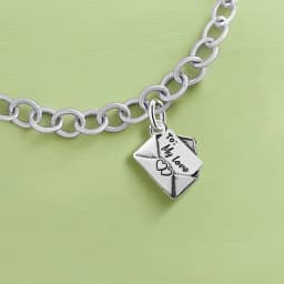 Adjustable 925 Sterling Silver Vintage Pendants Love Letter Daisy Scroll Charms Beads Fit Original Bracelet Necklace DIY Jewelry