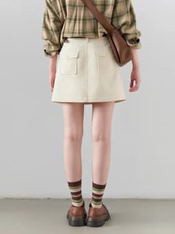 CHIC VEN Women Skirts Casual A Line New Retro High Waisted Corduroy Half Skirt Pit Stripe Office Ladies Skirt Spring Autumn 2025