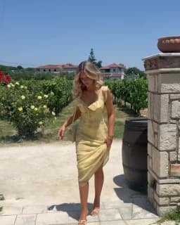 Cryptographic Summer Floral Print Plunge Maxi Dress Outfits Sexy Backless Fairy Sun Dresses Vacation Beachwear Vestido Coquette