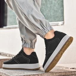 New Height-increasing Shoes for Men: 10CM-8CM-6CM Invisible Height-increasing Sports Shoes, White Sports Shoes, Large Size 37-44